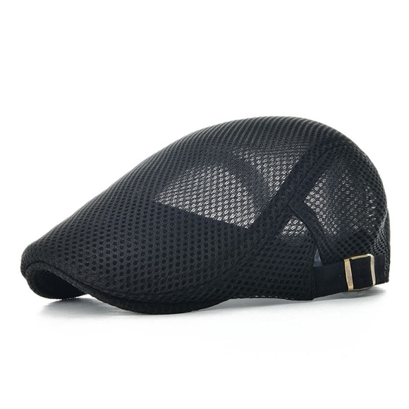 Accessories - Mesh Beret Hat Summer Ivy Cap Classic Flat Cap
